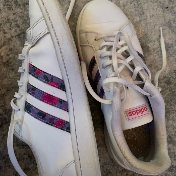 adidas | Shoes | Floral Edition Adidas Superstar Sneakers | Poshmark